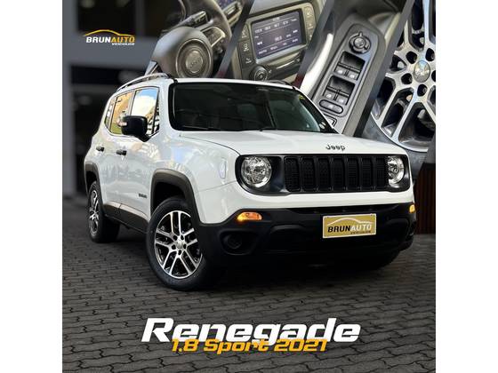 JEEP RENEGADE 1.8 16V FLEX SPORT 4P AUTOMÁTICO JEEP RENEGADE 1.8 16V FLEX SPORT 4P AUTOMÁTICO